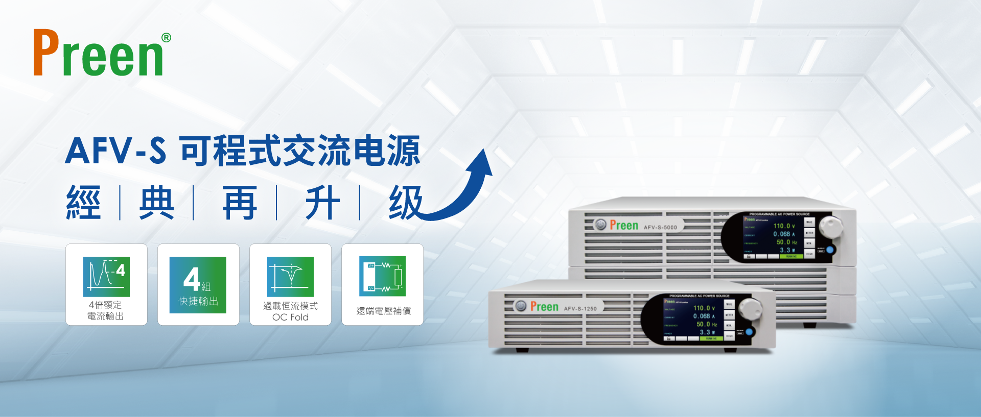 AFV-S可程式交流電源 經典再升級