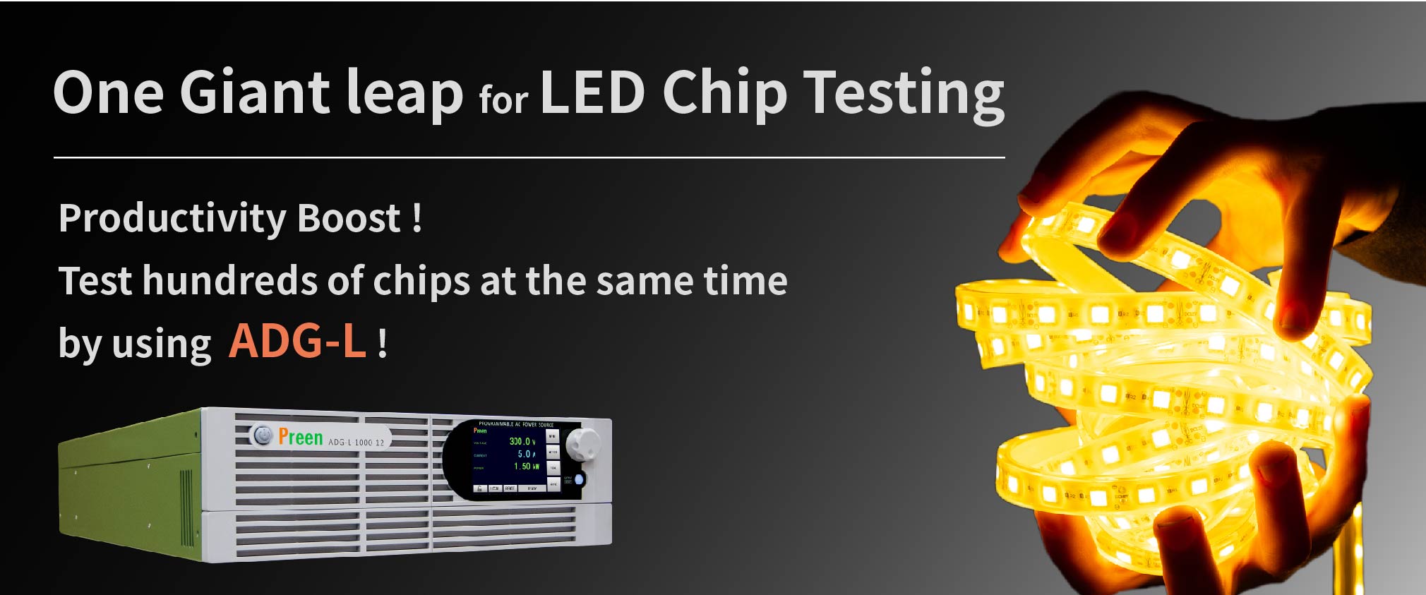 One Giant Leap for LED Chips Testing Efficiency
