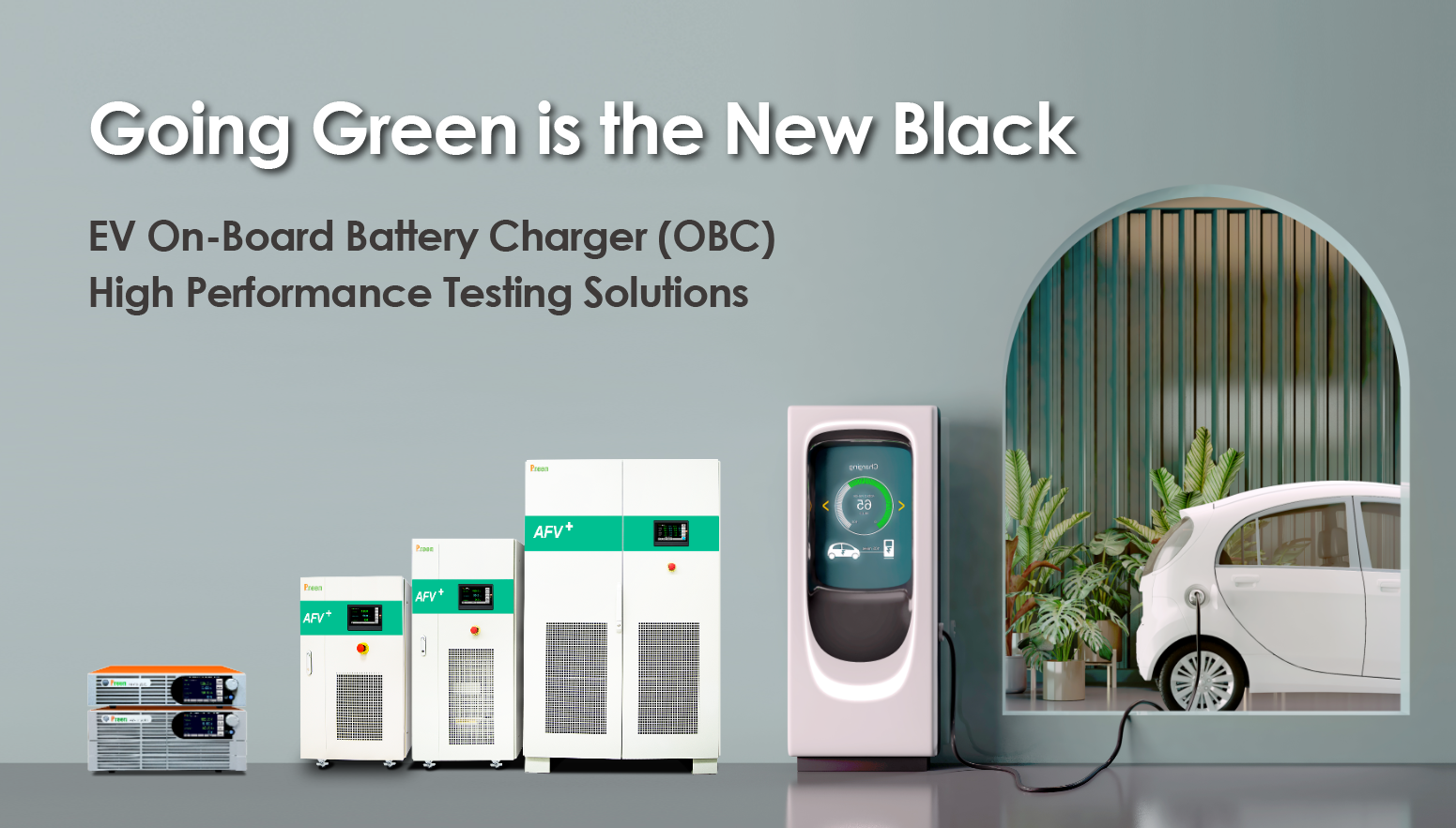 EV Testing Solution Part I : On-Board Battery Charger