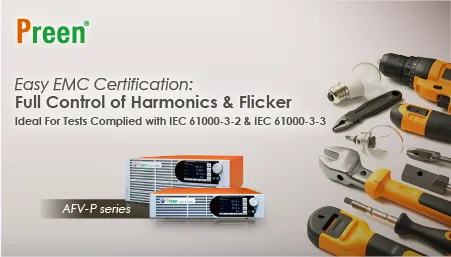 Easy EMC Certification: Full Control of Harmonics & Flicker