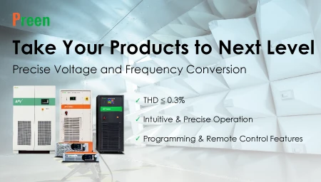 Take Your Products to Next Level: Precise Voltage and Frequency Conversions
