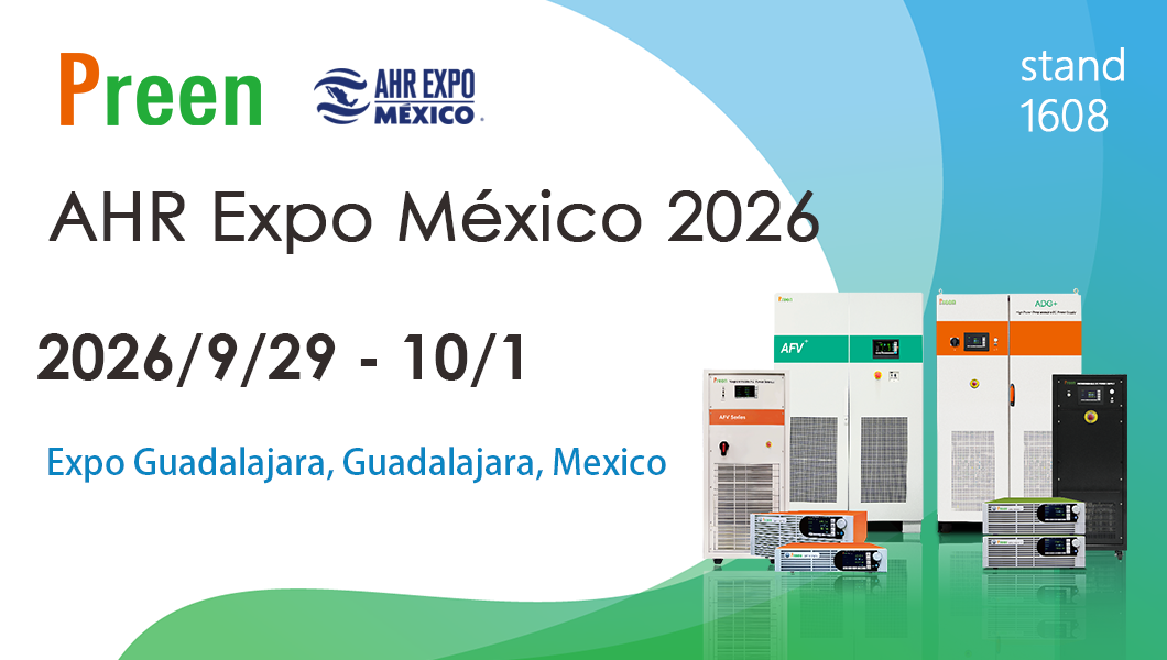 Interferencia de la red eléctrica en pruebas para sistemas de climatización (HVAC)?, Conozca Preen Power en la AHR Expo 2026!